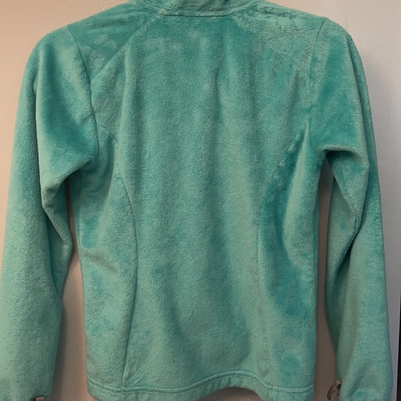 North Face Mint Green Zip Up Medium 10/12 - Picture 4 of 4
